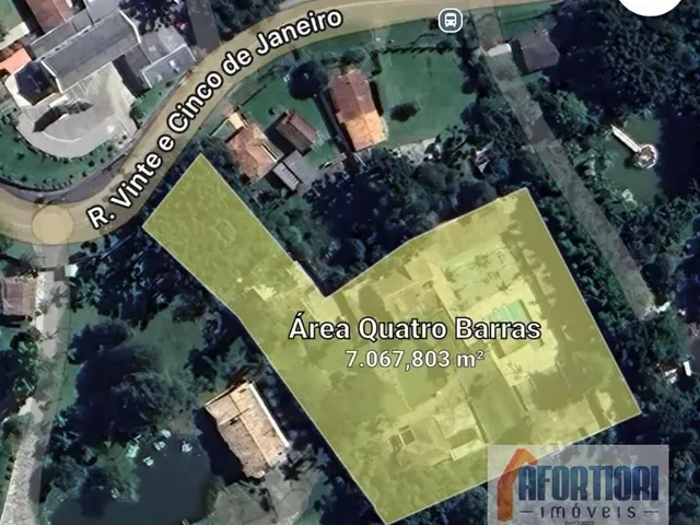 Terreno à venda, no bairro Centro em Quatro Barras
