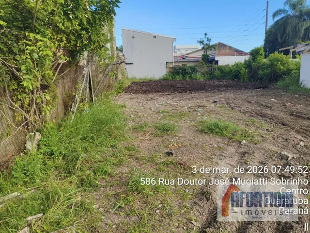 Terreno à venda, no bairro Centro em Guaratuba