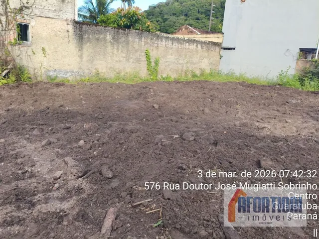 Terreno à venda, no bairro Centro em Guaratuba