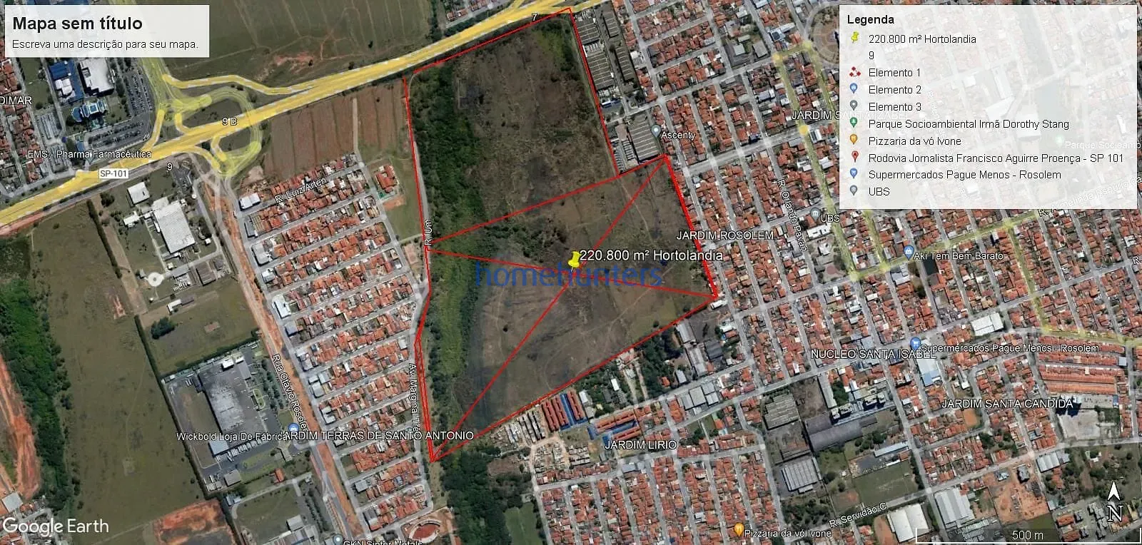 Terreno, 22 hectares - Foto 1