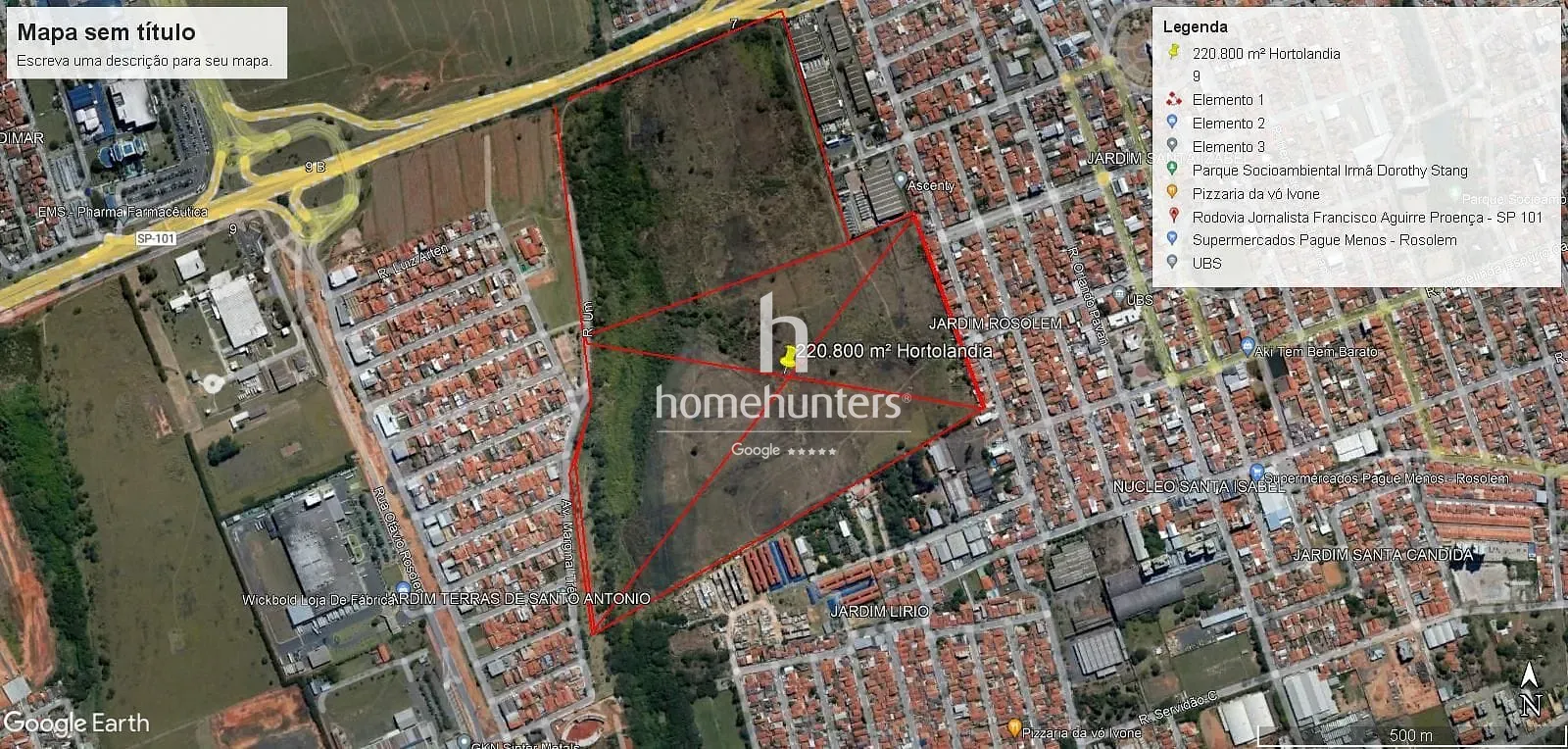 Terreno, 22 hectares - Foto 1