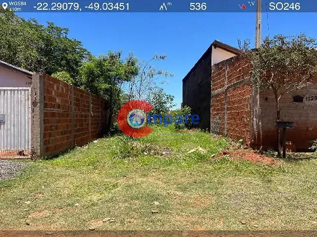 Terreno com 50m² 1 quarto e 1 banheiro, à venda, no bairro Chácara São João em Bauru