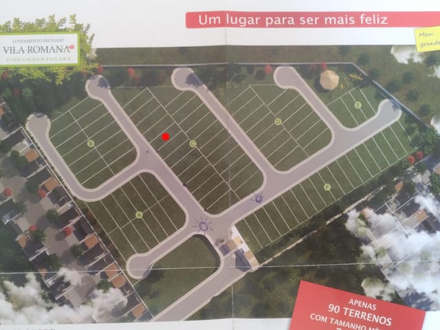 Terreno com 200m², à venda, no bairro Residencial Vila Romana em Pindamonhangaba