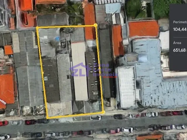 Terreno com 650m², à venda, no bairro Vila Doutor Eiras em São Paulo