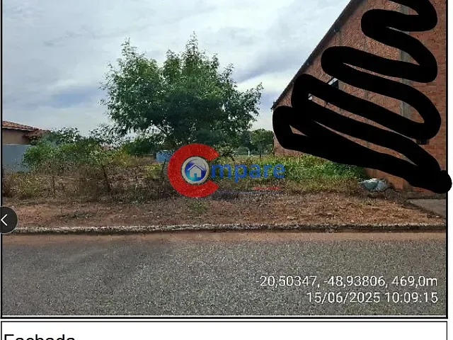 Terreno com 10m² 1 quarto e 1 banheiro, à venda, no bairro CENTRO em Guaraci