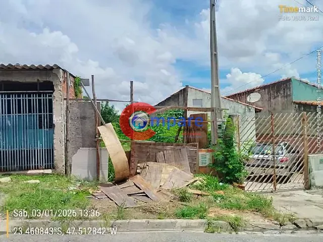 Terreno com 10m² 1 quarto e 1 banheiro, à venda, no bairro Parque São Bento em Sorocaba