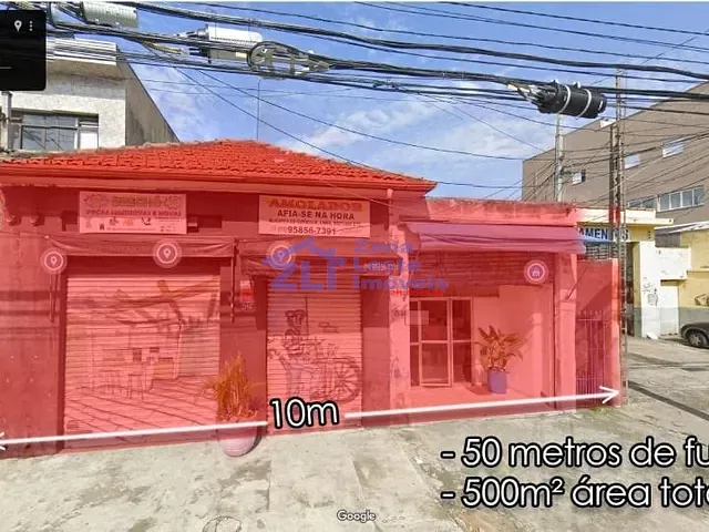 Terreno com 500m², à venda, no bairro Vila Ivone em São Paulo