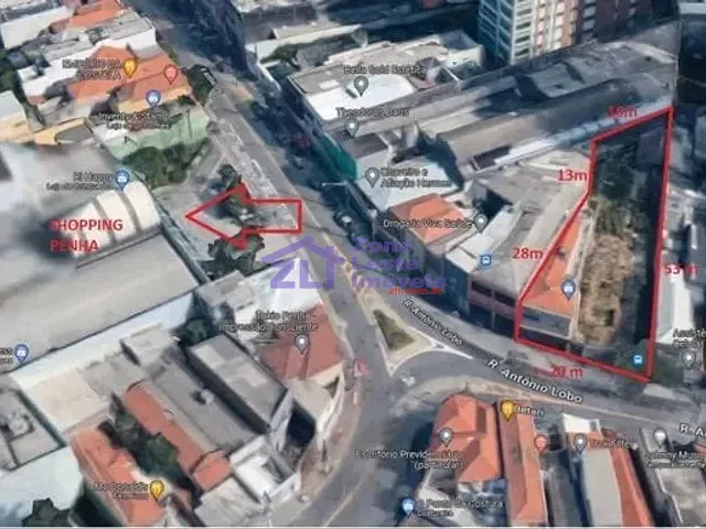 Terreno com 666m², à venda, no bairro Penha de França em São Paulo