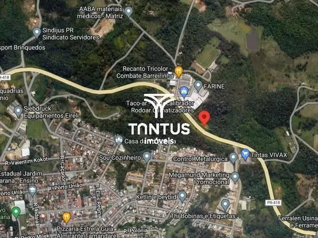 Terreno à venda, no bairro Campina Do Arruda em Almirante Tamandaré
