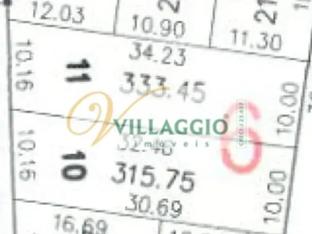 Terreno com 333m², à venda, no bairro Residencial Vila Verde em São José do Rio Preto