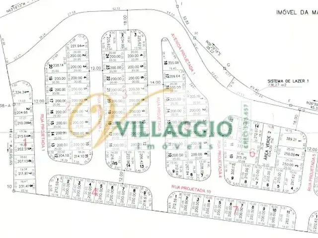 Terreno com 333m², à venda, no bairro Residencial Vila Verde em São José do Rio Preto