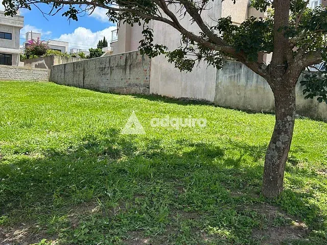 Terreno com 372m², à venda, no bairro Jardim Carvalho em Ponta Grossa