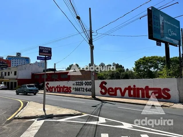 Terreno com 600m², para alugar, no bairro Centro em Ponta Grossa