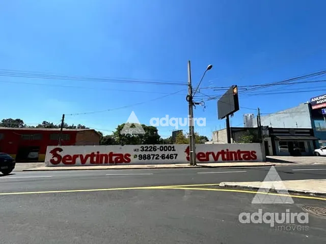 Terreno com 600m², para alugar, no bairro Centro em Ponta Grossa