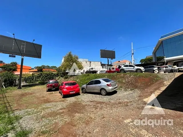 Terreno com 600m², para alugar, no bairro Centro em Ponta Grossa