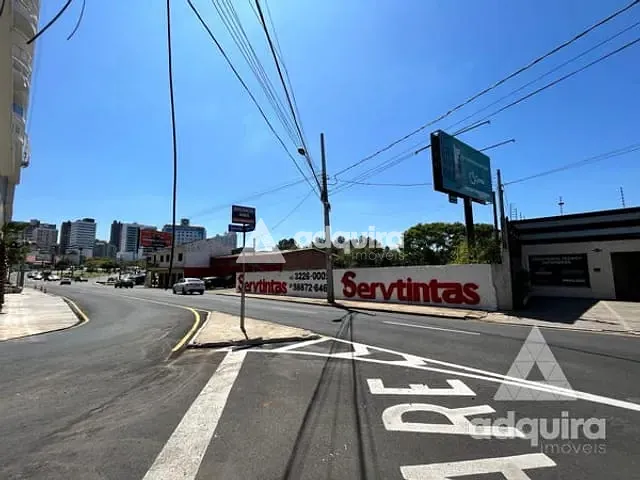 Terreno com 600m², para alugar, no bairro Centro em Ponta Grossa