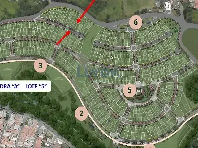 Terreno com 250m², à venda, no bairro Residencial Reserva Bellano (Calipal A) em Itatiba