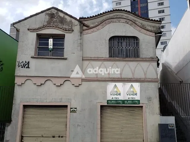Terreno com 457m², à venda ou para alugar, no bairro Centro em Ponta Grossa