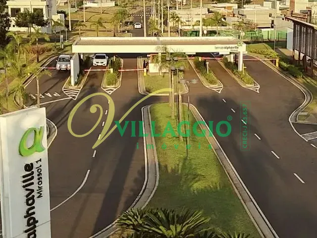 Terreno com 309m², à venda, no bairro Alphaville em Mirassol