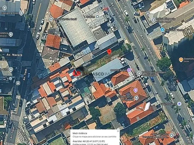 Terreno com 450m², à venda, no bairro Campestre em Santo André
