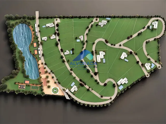 Terreno com 1001m², à venda, no bairro Fazenda São Francisco em Sapucaí-Mirim