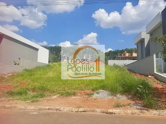 Terreno com 806m², à venda, no bairro Condominio Estância Parque de Atibaia em Atibaia