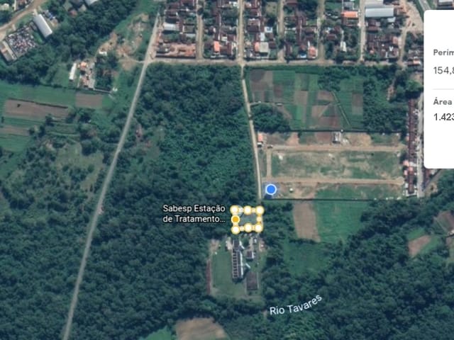 Terreno com 1423m², à venda, no bairro Jardim Carolina em Ubatuba