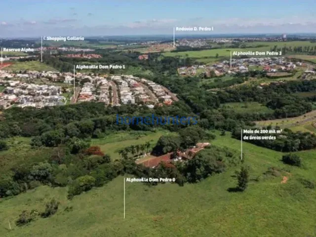 Terreno com 622m², à venda, no bairro Alphaville Dom Pedro em Campinas