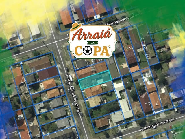 Terreno com 324m², à venda, no bairro Santa Quitéria em Curitiba