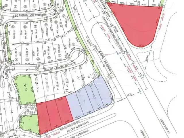 Terreno com 2838m², à venda, no bairro Alphaville Dom Pedro em Campinas