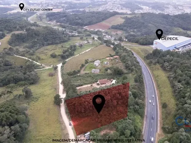 Terreno à venda, no bairro ITAQUI DE CIMA em Campo Largo