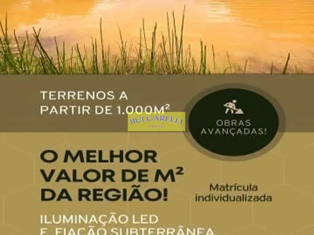 Terreno com 1000m², à venda, no bairro Caxambu em Jundiaí