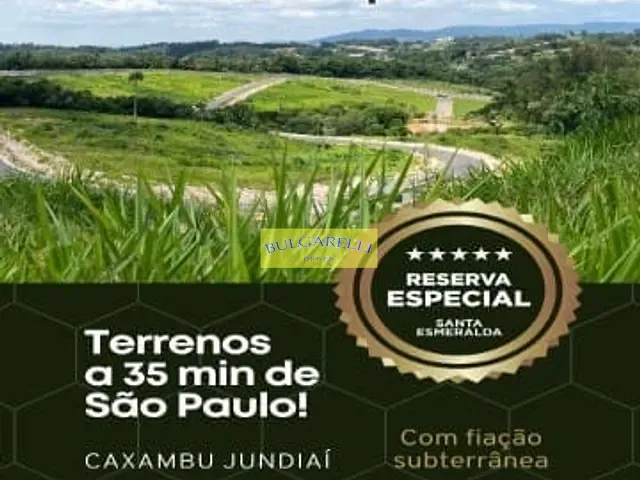 Terreno com 1000m², à venda, no bairro Caxambu em Jundiaí