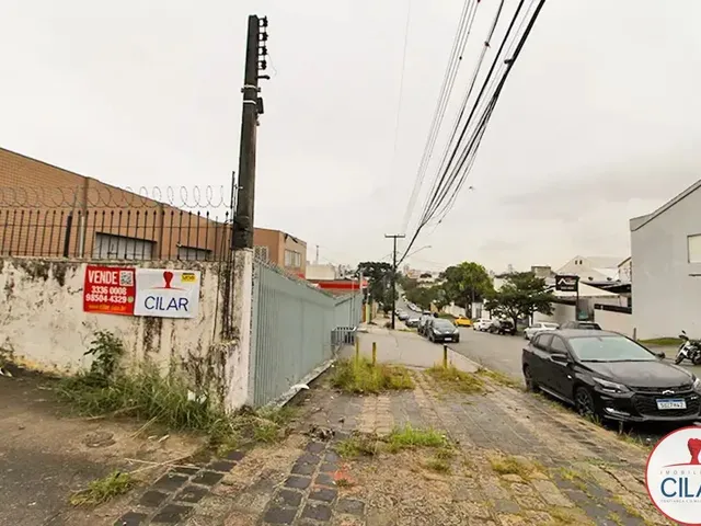 Terreno com 456m², à venda, no bairro Parolin em Curitiba