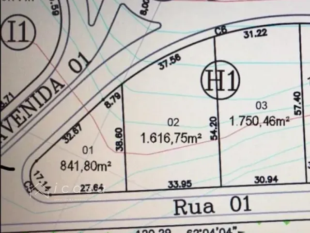 Terreno com 1617m², para alugar, no bairro Condomínio Reserva do Paratehy em São José dos Campos