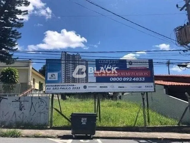 Terreno com 433m², à venda ou para alugar, no bairro Jardim Santa Rosália em Sorocaba