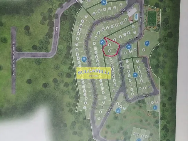 Terreno com 666m², à venda, no bairro Residencial Jatobás em Louveira