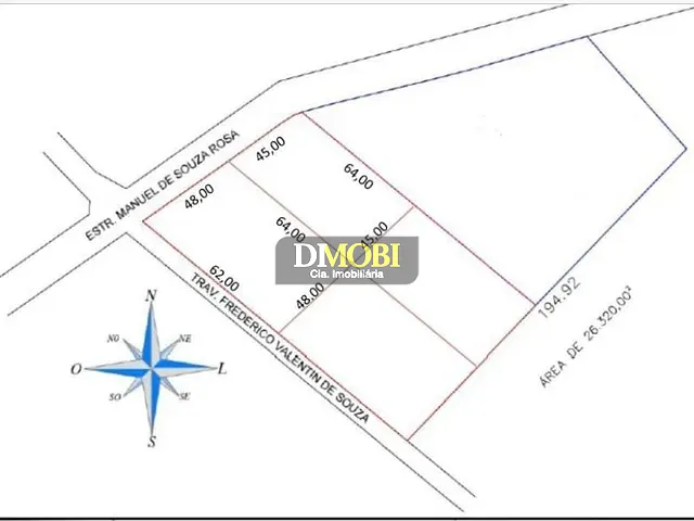 Terreno com 5880m², à venda, no bairro Centro em Gravataí