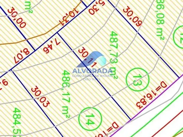 Terreno com 486m², à venda, no bairro Urbanova em São José Dos Campos