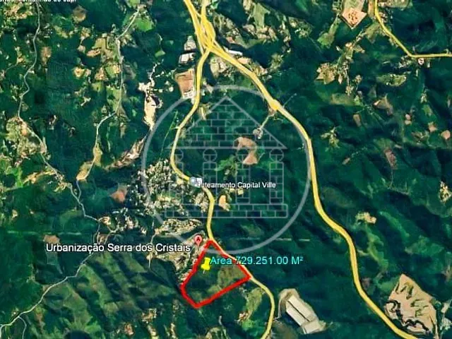 Terreno com 729120m², à venda, no bairro Empresarial Paoletti (Jordanésia) em Cajamar