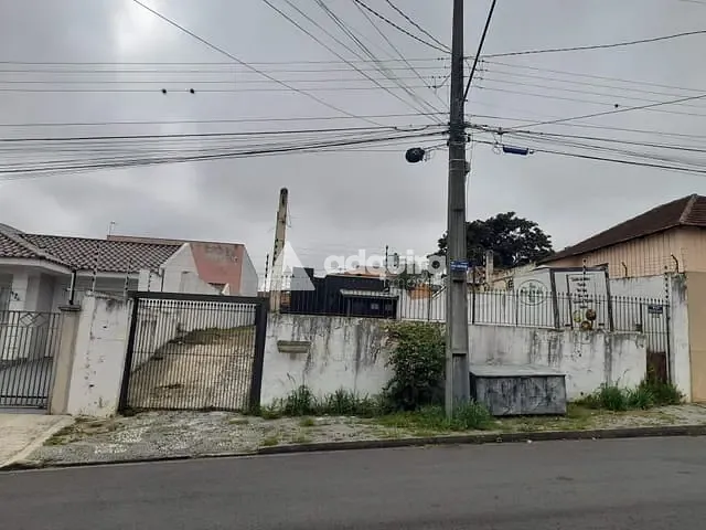 Terreno com 805m², à venda, no bairro Orfãs em Ponta Grossa