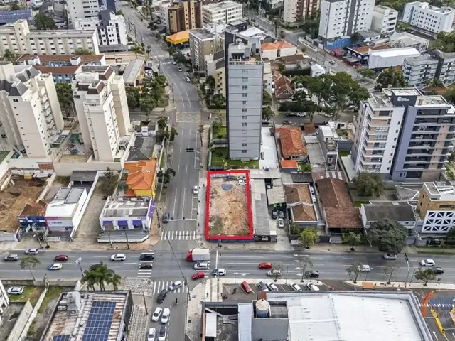 Terreno com 560m², à venda, no bairro Juvevê em Curitiba