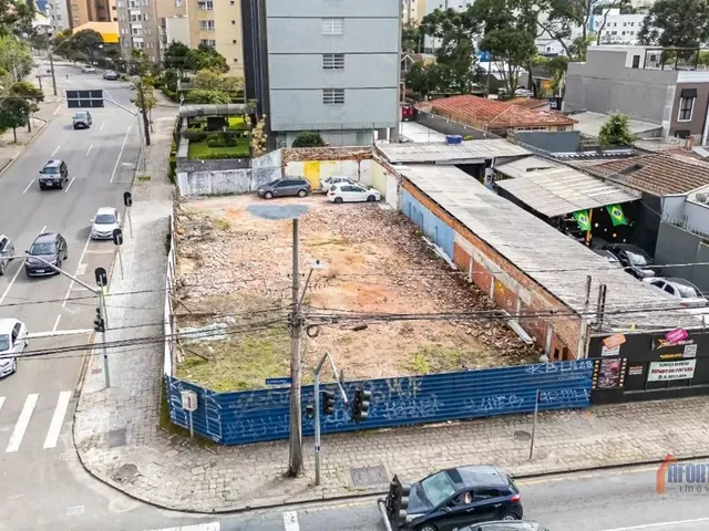 Terreno com 560m², à venda, no bairro Juvevê em Curitiba