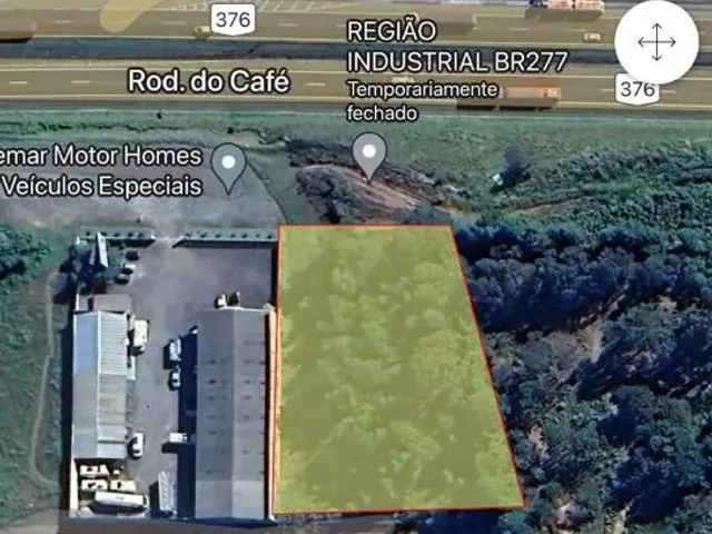 Terreno à venda, no bairro Jardim Emília em Campo Largo