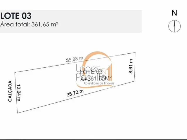Terreno com 386m², à venda, no bairro Jardim dos Pinheiros em Atibaia