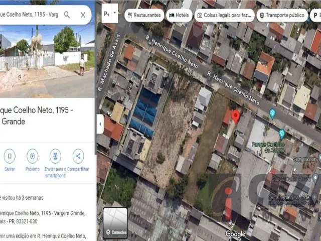 Terreno à venda, no bairro Núcleo Colonial de Pinhais em Pinhais