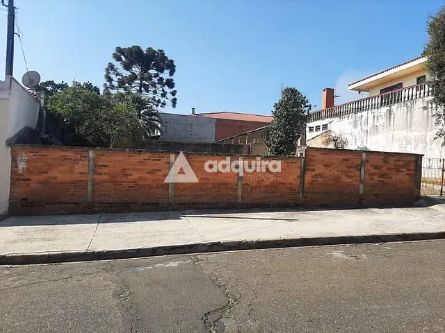 Terreno com 231m², à venda, no bairro Orfãs em Ponta Grossa
