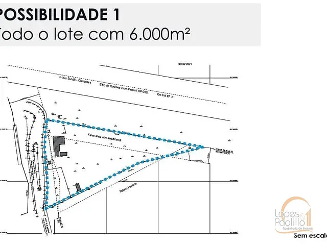 Terreno com 3574m², à venda, no bairro Jardim dos Pinheiros em Atibaia