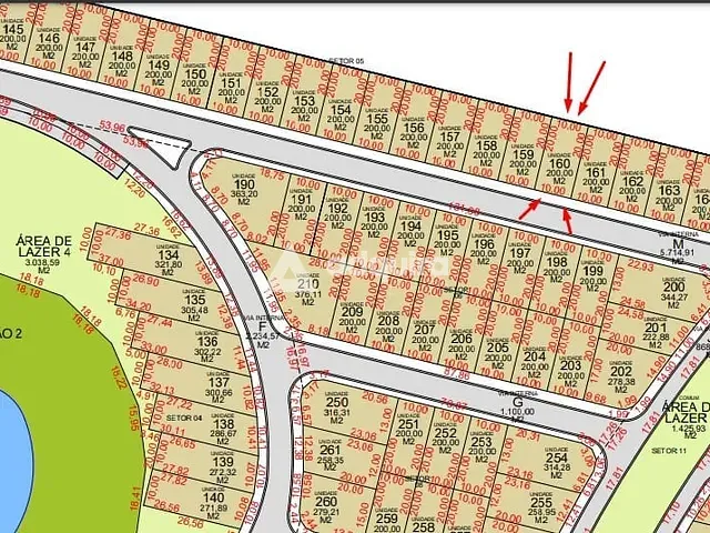 Terreno com 200m², à venda, no bairro Contorno em Ponta Grossa