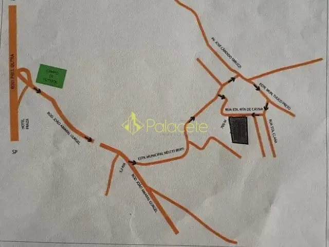 Terreno com 3500m², à venda, no bairro Bairro do Grama em Caçapava